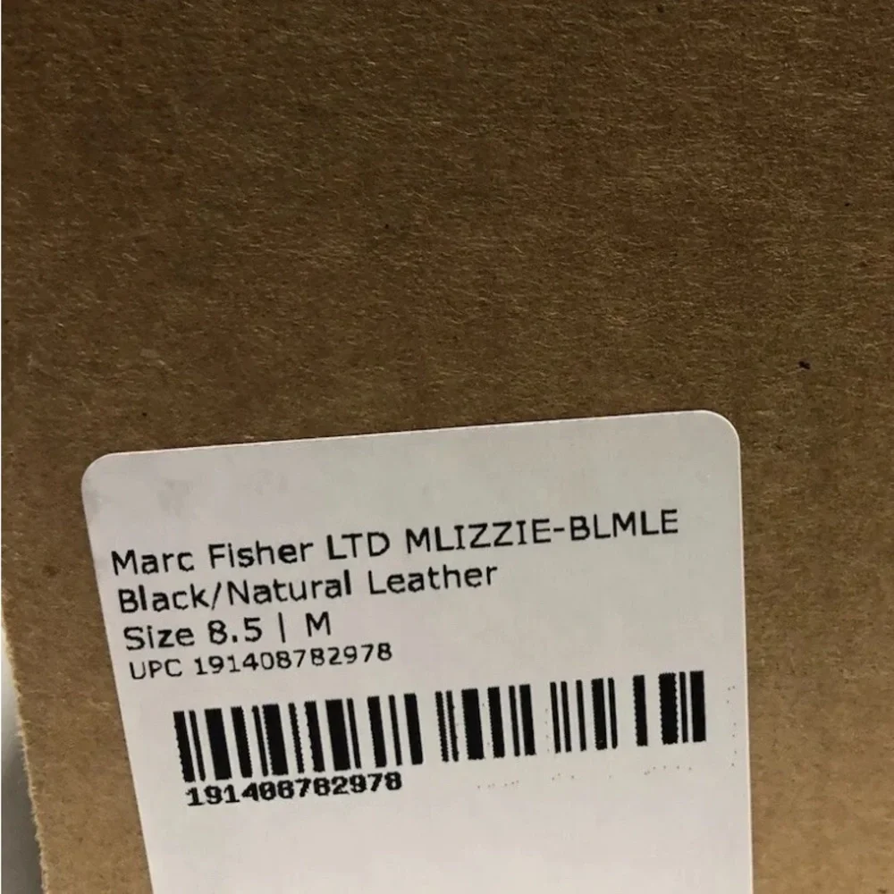 Marc Fisher Women’s MTD Izzie Boot Black Leather 8.5 M